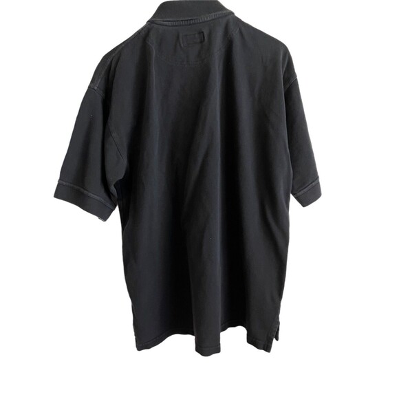 Vintage Fila Polo Shirt Pacific Life Open Black XL embroidered Logos - Picture 2 of 6